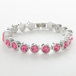 ROSE Ice Bracelet by Touchstone‎ Crystal by Swarovski ✨ New in box
